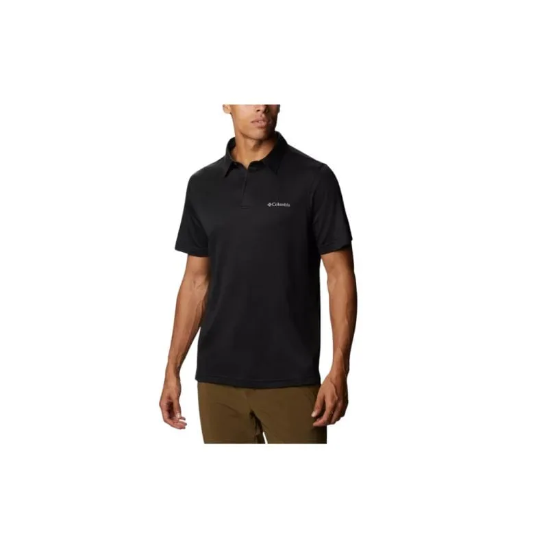 Polo Columbia Sun Ridge (negro) Hombres