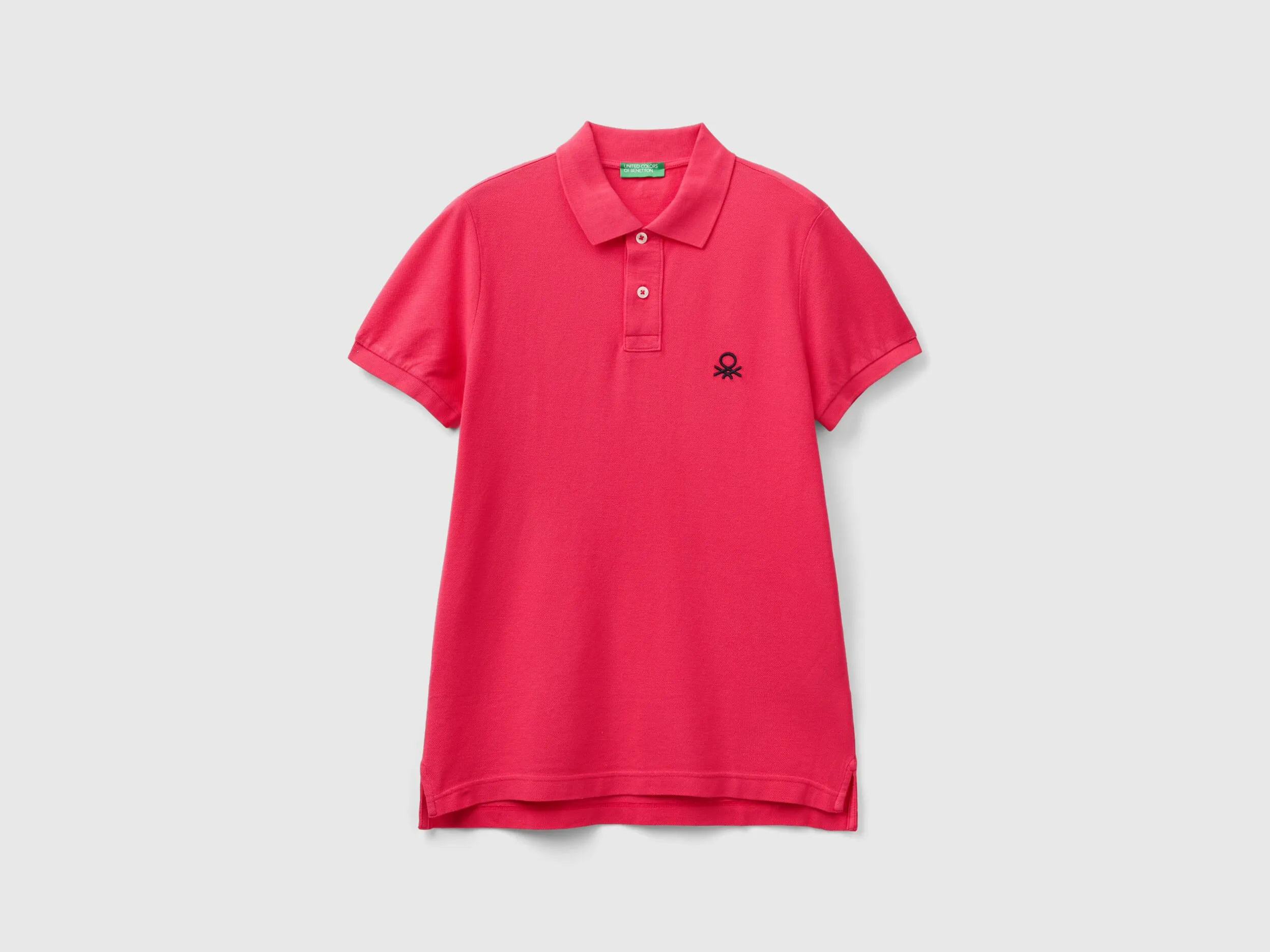 Polo fucsia slim fit