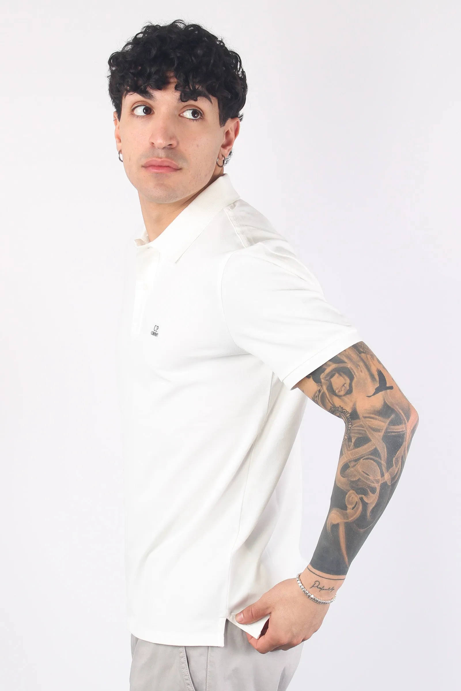 Polo Piquet Regualr Gauze White