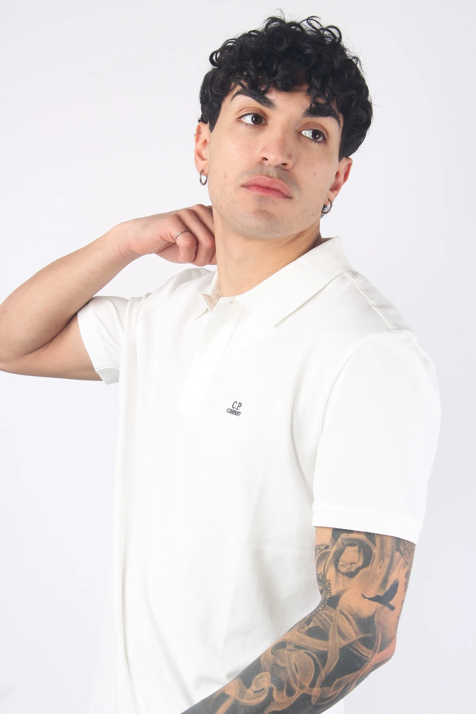 Polo Piquet Regualr Gauze White