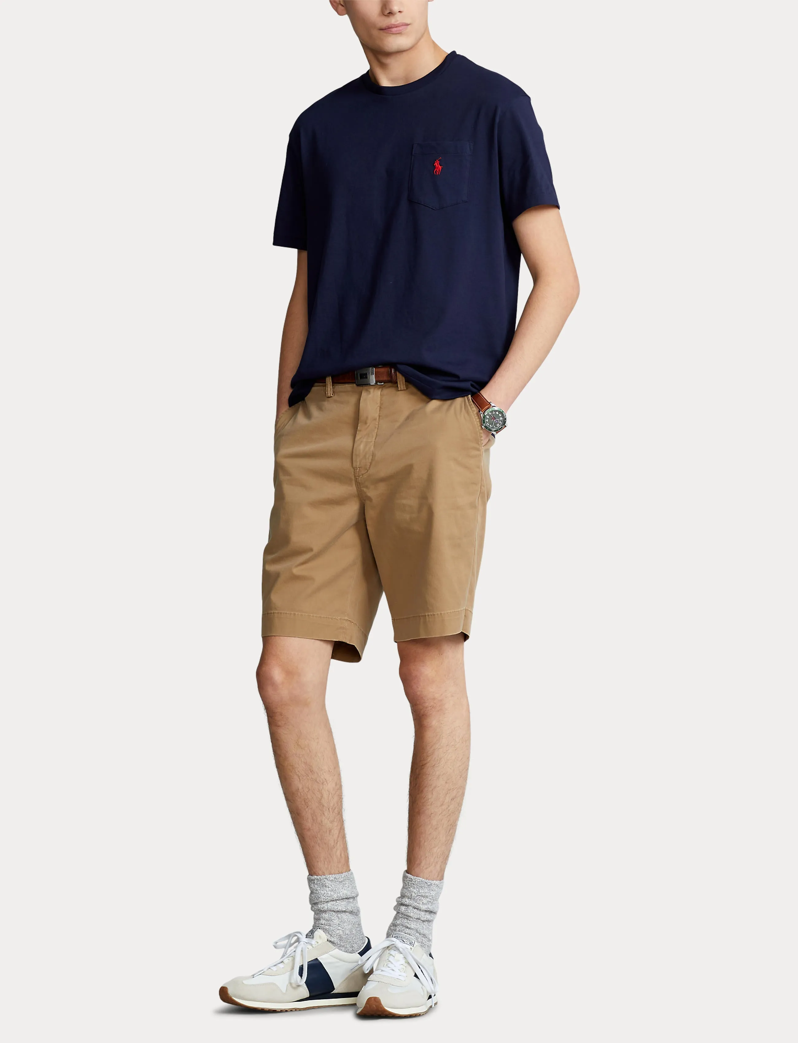 Polo Ralph Lauren Classic Fit Crew Neck Pocket Tee Ink