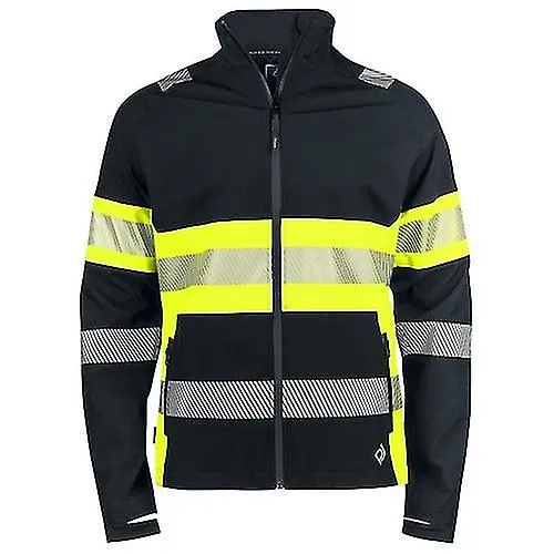 Projob Mens Waterproof Hi-Vis Coat