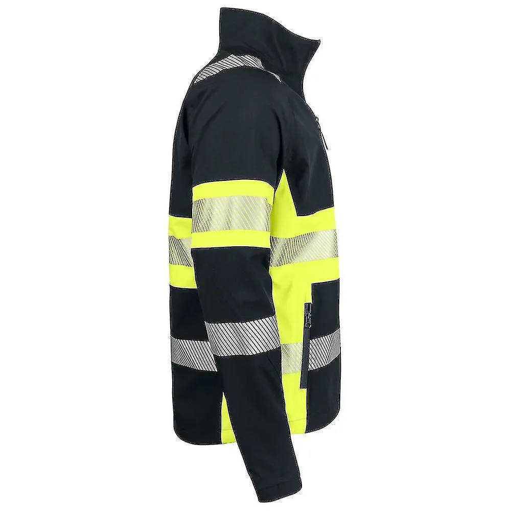 Projob Mens Waterproof Hi-Vis Coat