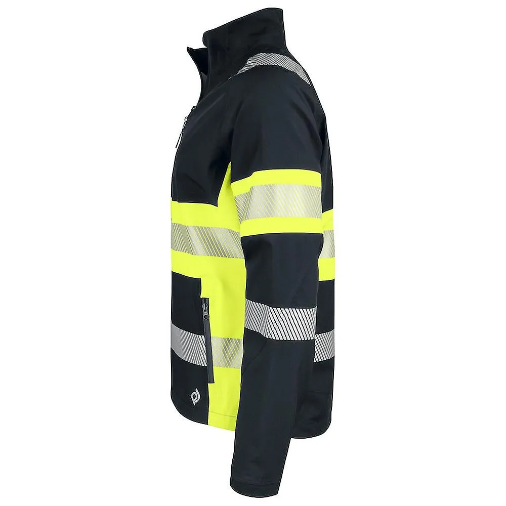 Projob Mens Waterproof Hi-Vis Coat