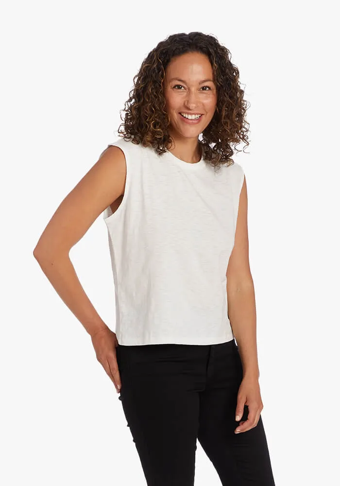 Relaxed Slub Tank Tee