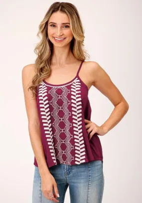 Roper Wine Camisole Top