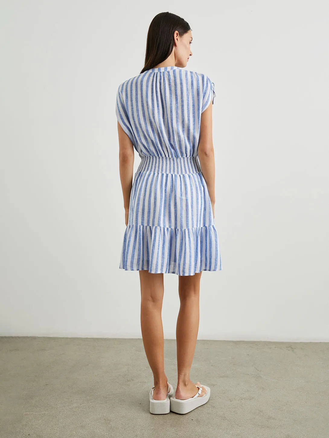 Samina Stripe Mini Dress -  Casablanca