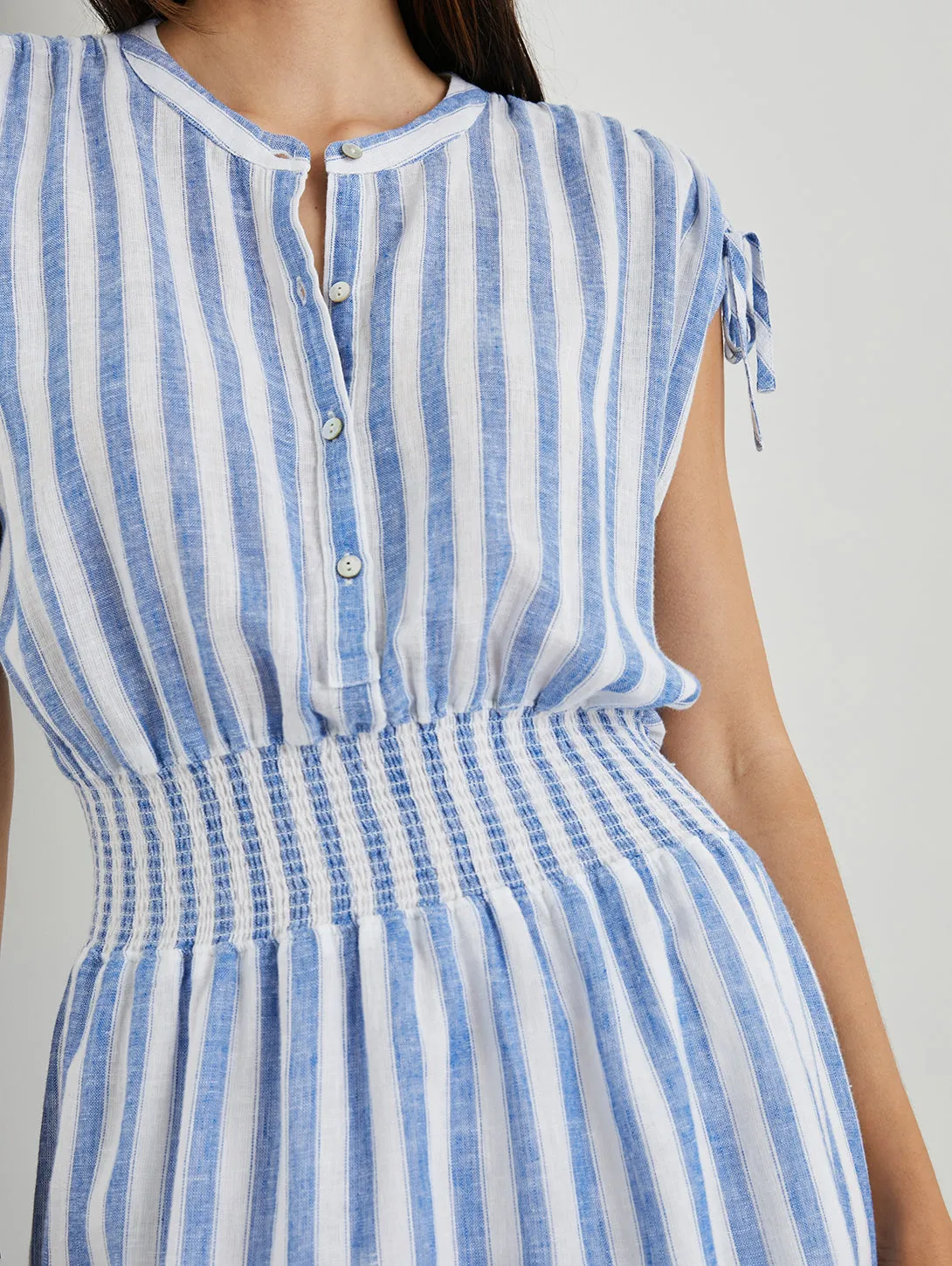 Samina Stripe Mini Dress -  Casablanca