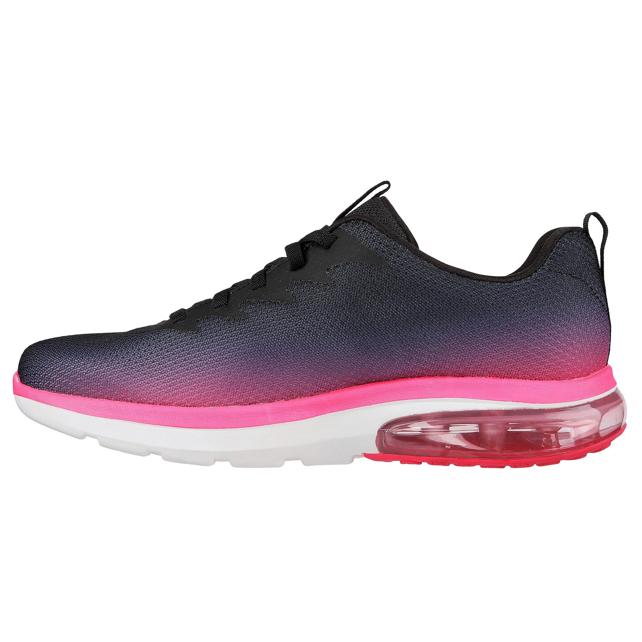 Skechers Women's 124348 GOwalk Air 2.0 Quick Breeze Black/Hot Pink Athletic Shoes