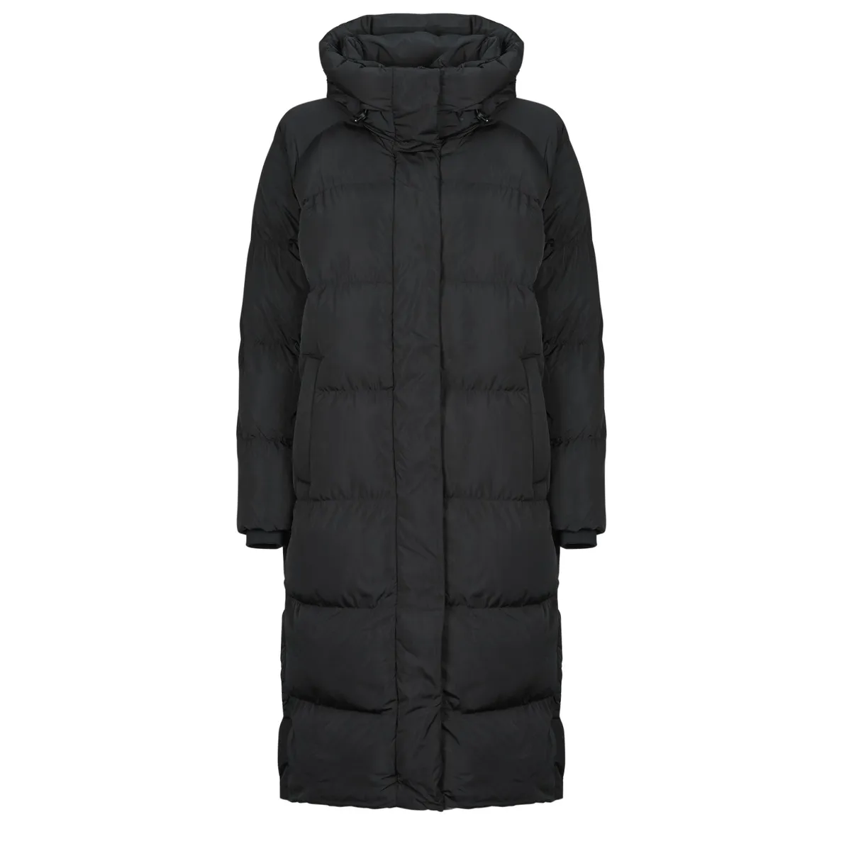 Superdry - LONGLINE HOODED PUFFER COAT