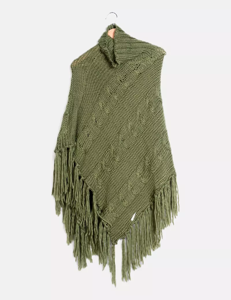 Sursive Poncho punto verde