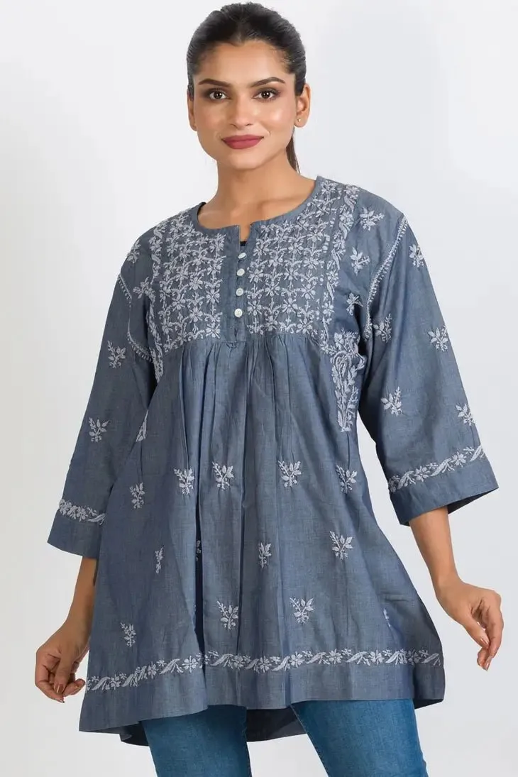 Tarika Chambray Tunic