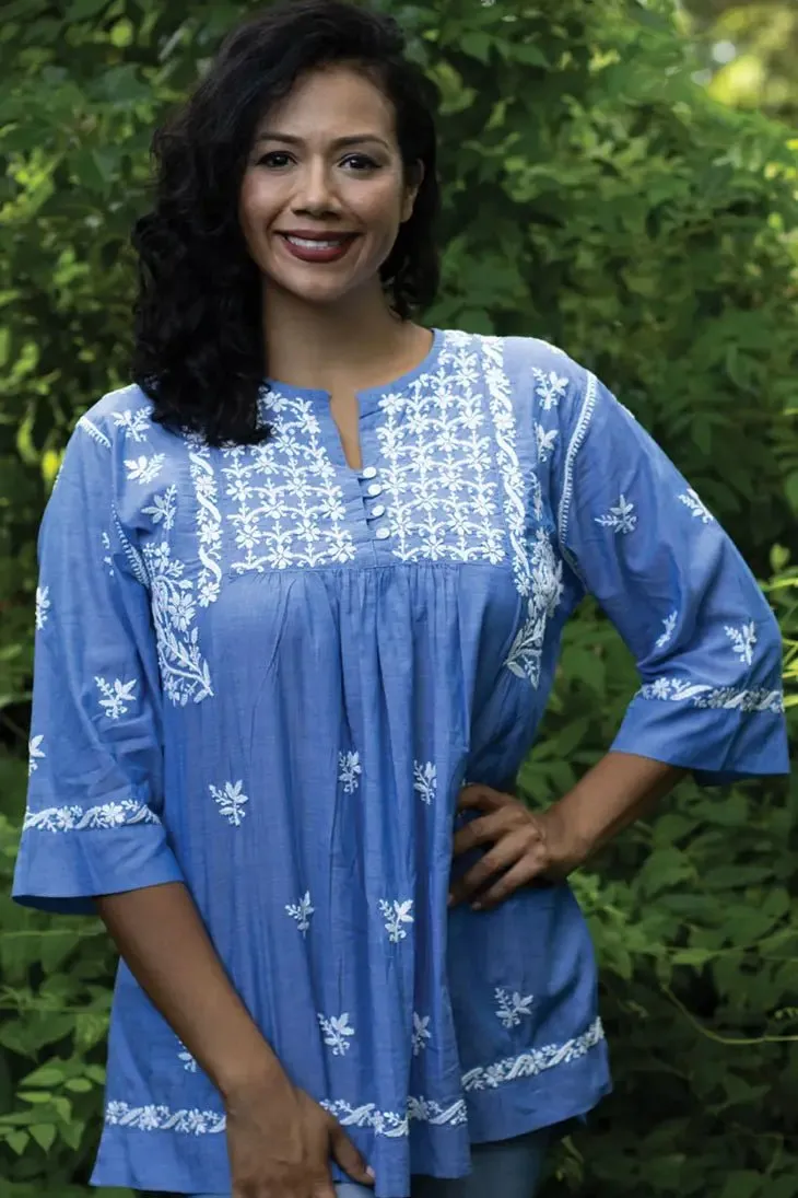 Tarika Chambray Tunic