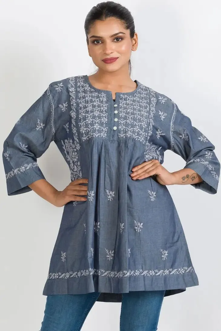 Tarika Chambray Tunic