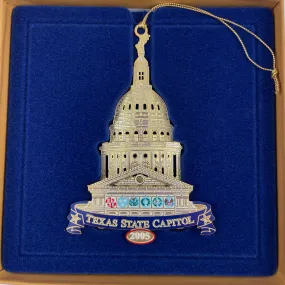 Texas Capitol Christmas Ornament 2005