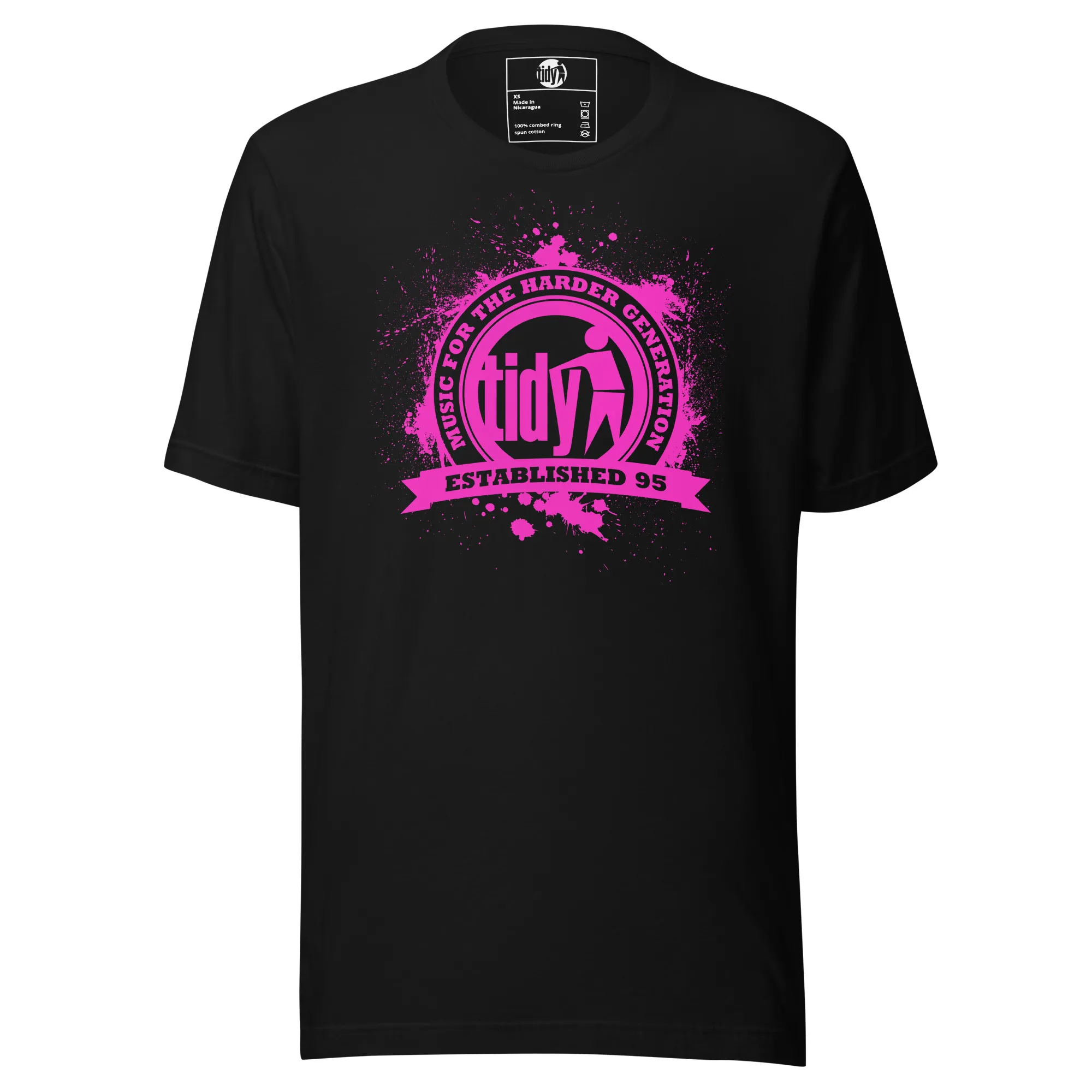 Tidy Splash (Pink) Unisex Tee