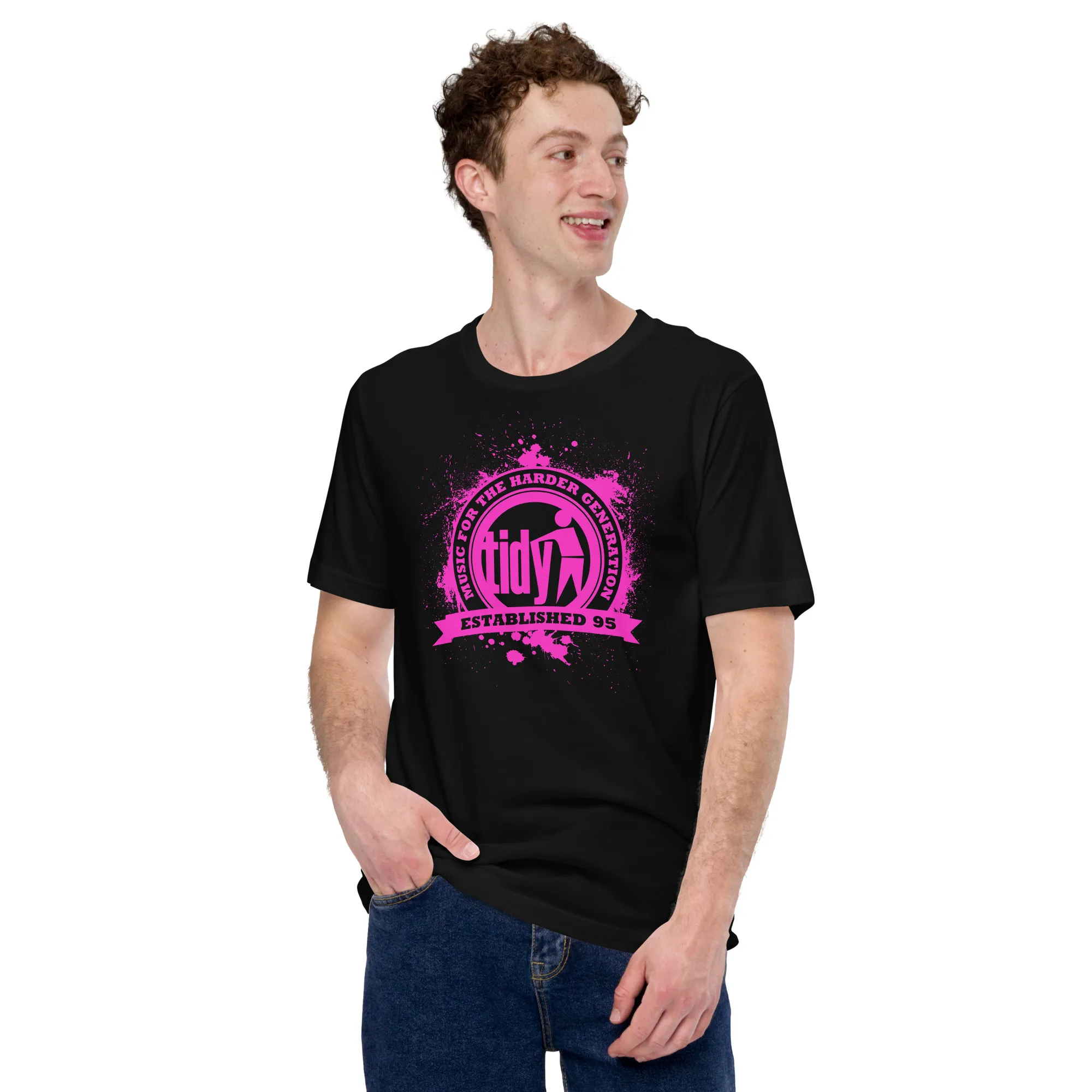 Tidy Splash (Pink) Unisex Tee