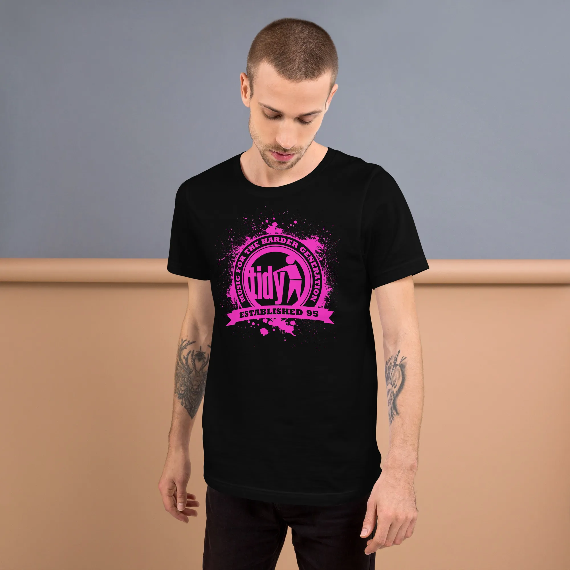 Tidy Splash (Pink) Unisex Tee