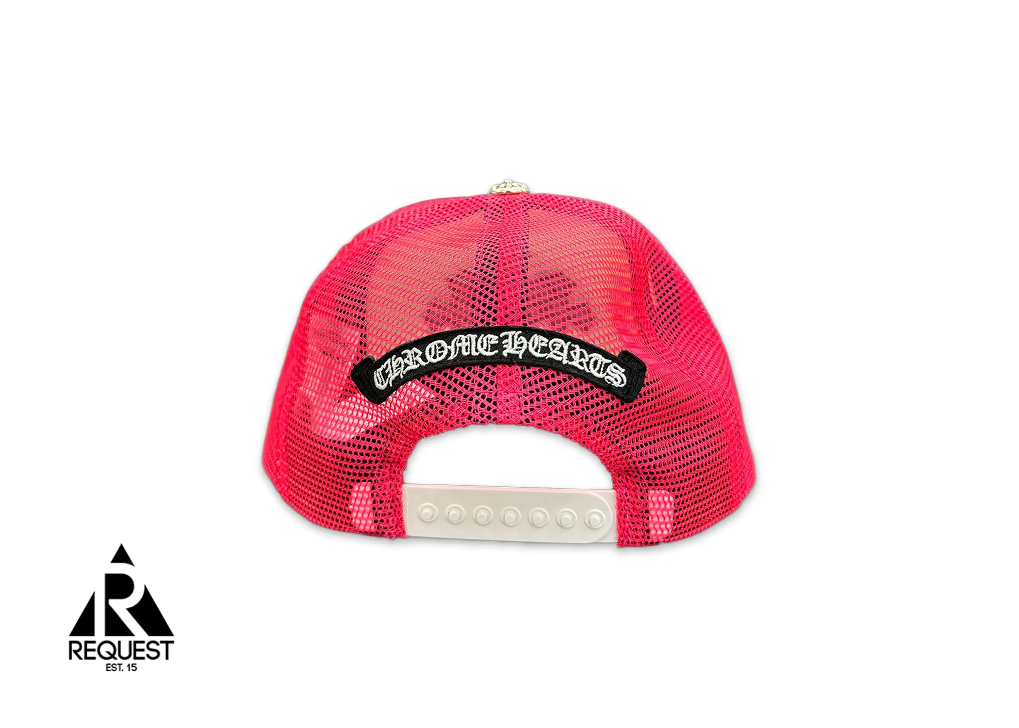 Triple Cross Trucker Flo Pink - Chrome Hearts Miami Exclusive