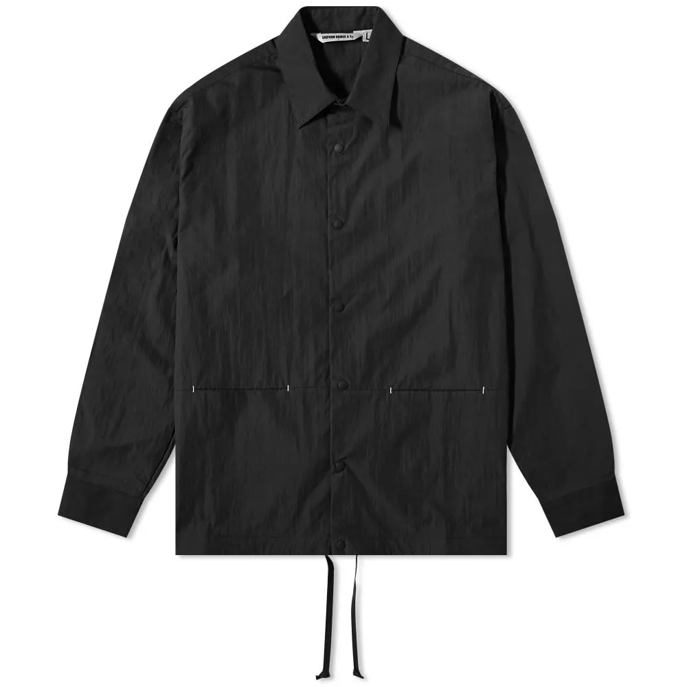 Uniform Bridge 2 Pocket Nylon OvershirtBlack