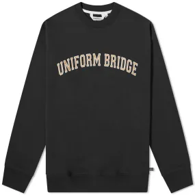 Uniform Bridge Arch Logo Crew SweatBlack