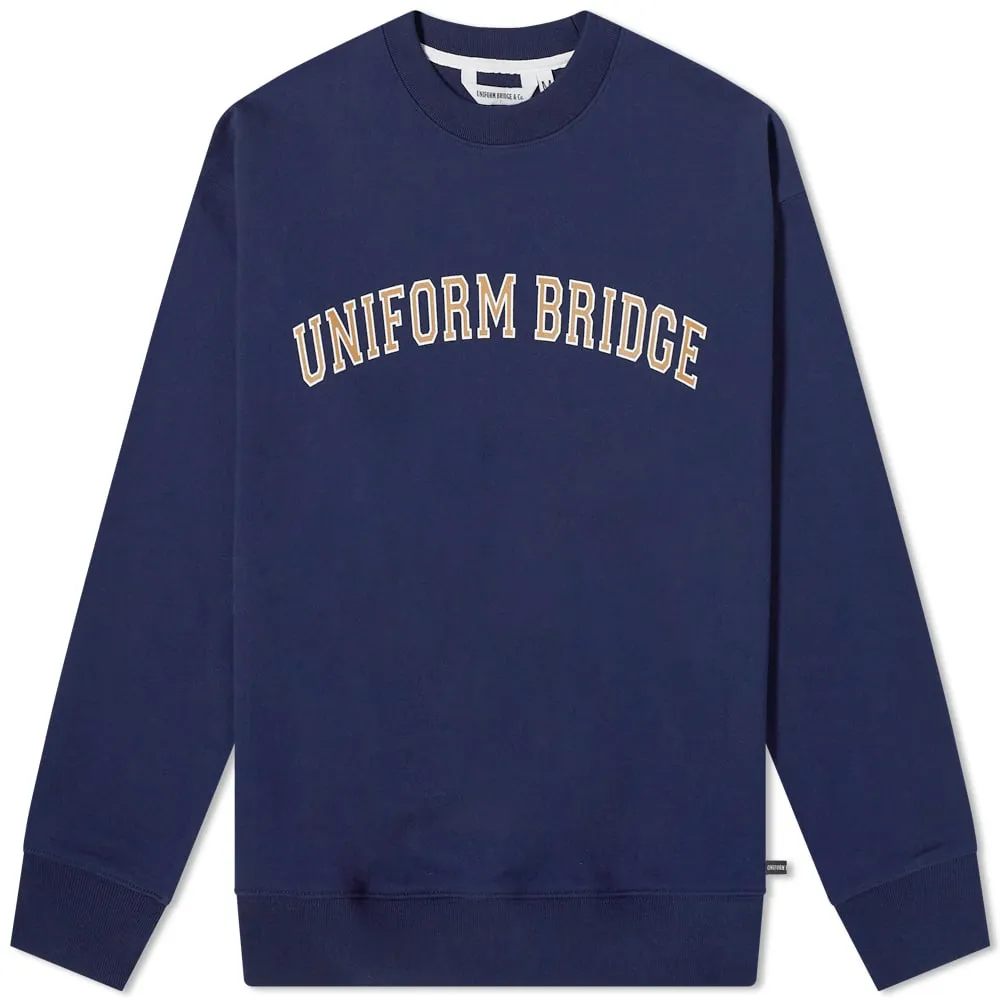 Uniform Bridge Arch Logo Crew SweatNavy