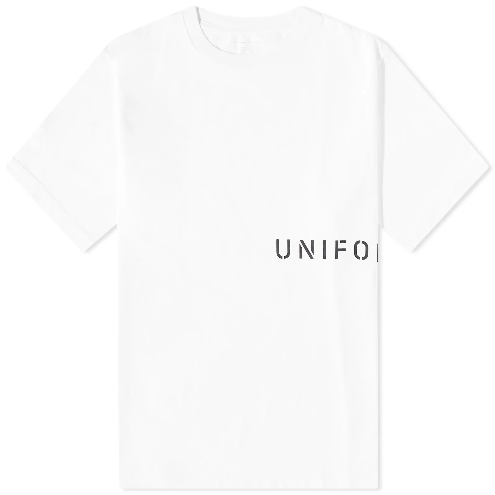 Uniform Experiment Authentic Logo T-ShirtWhite