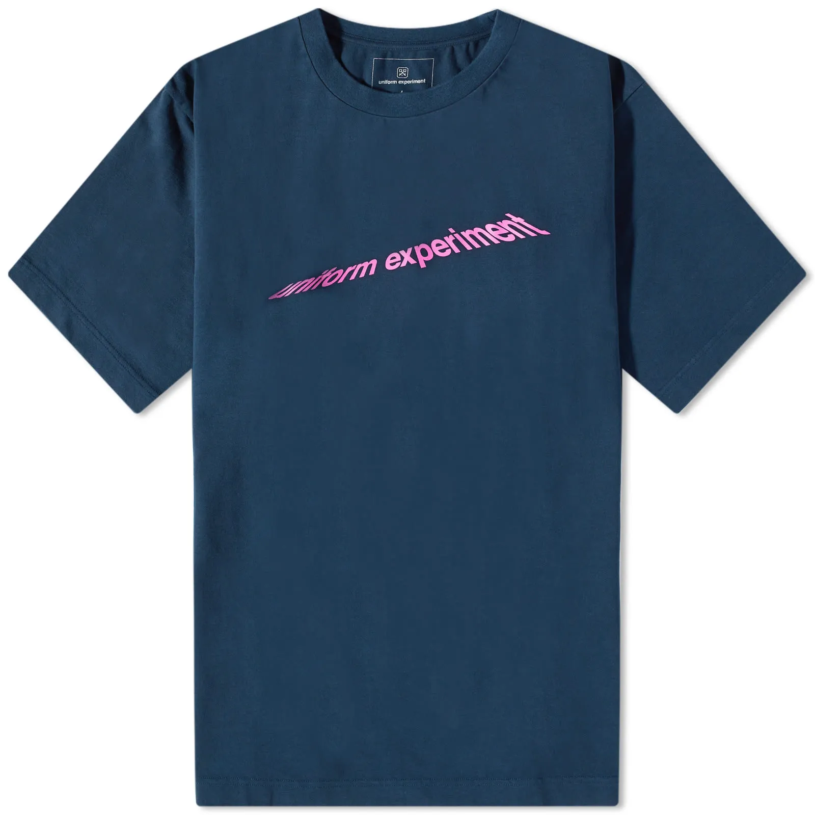 Uniform Experiment Authentic Wrap Logo T-ShirtNavy