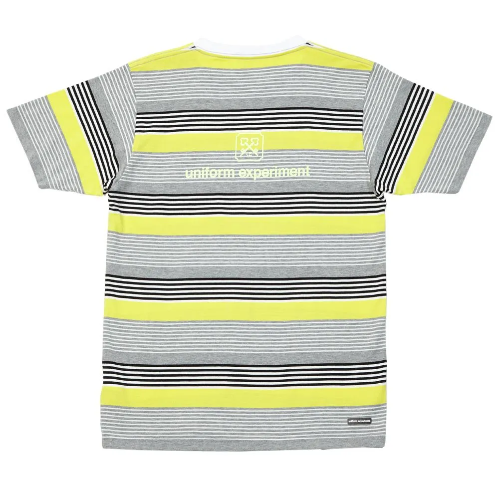 Uniform Experiment Border TeeGrey & Yellow