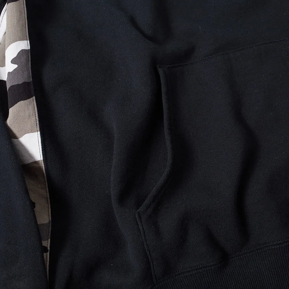 Uniform Experiment Side Panel HoodyBlack & Camo