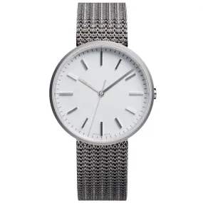 Uniform Wares M37 PreciDrive WatchBrushed Steel & Titanium Mesh