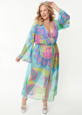 Unique Vintage x Barbie 70's Kimono Multi