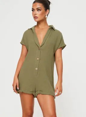 Vixen Playsuit Sage