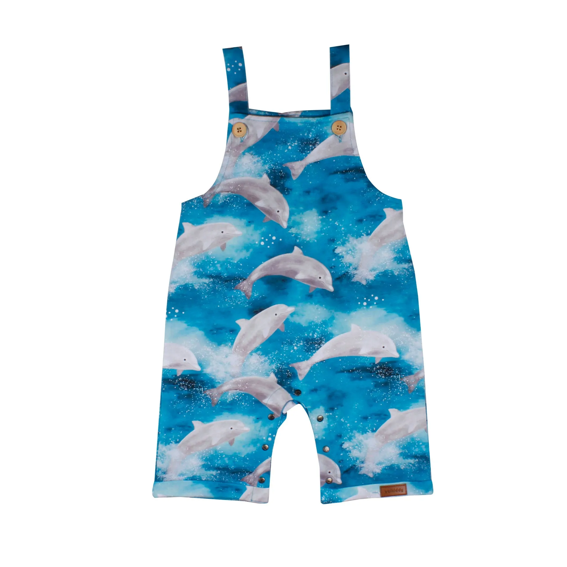 Walkiddy Dolphins Short Playsuit