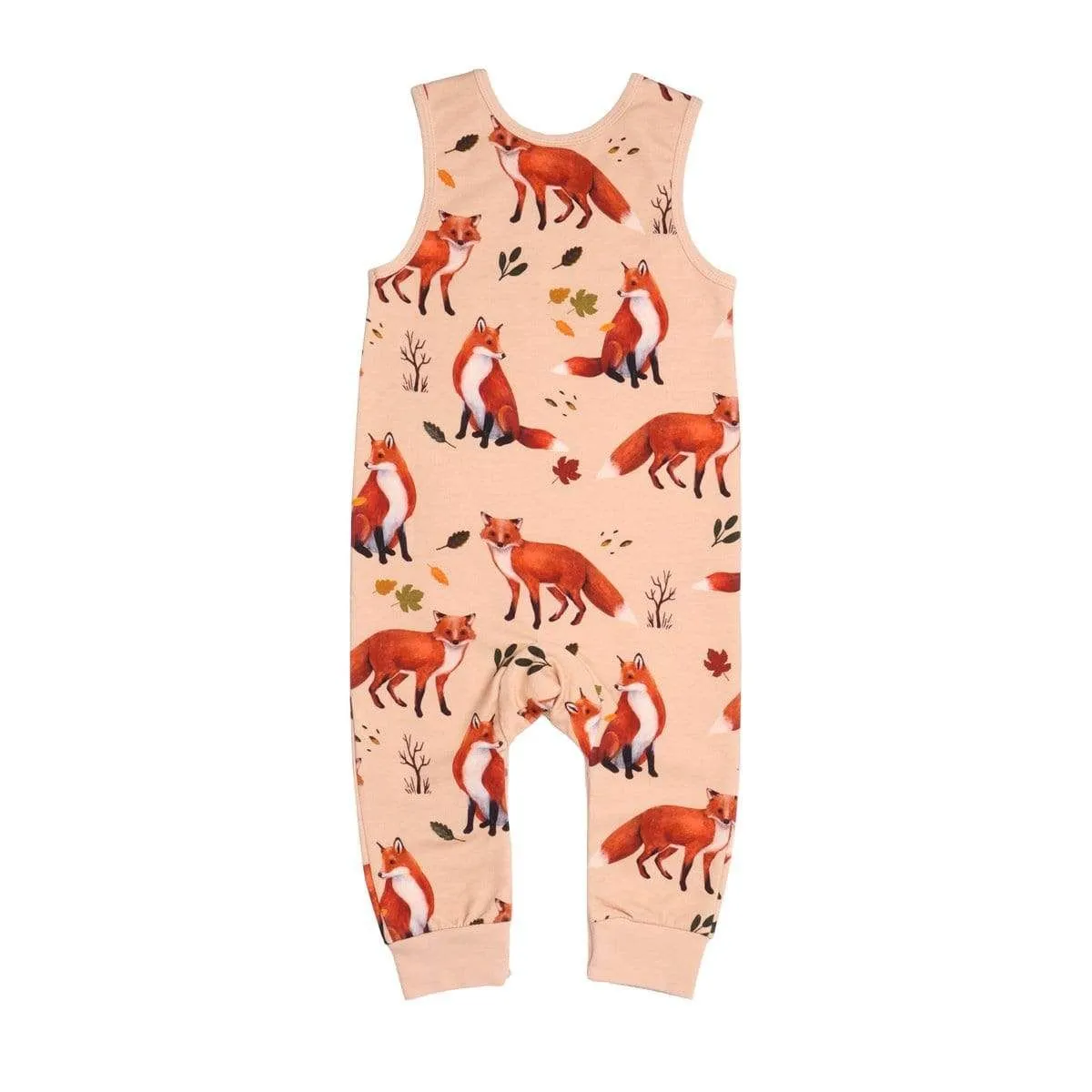 Walkiddy Kids Red Fox Sweater Romper