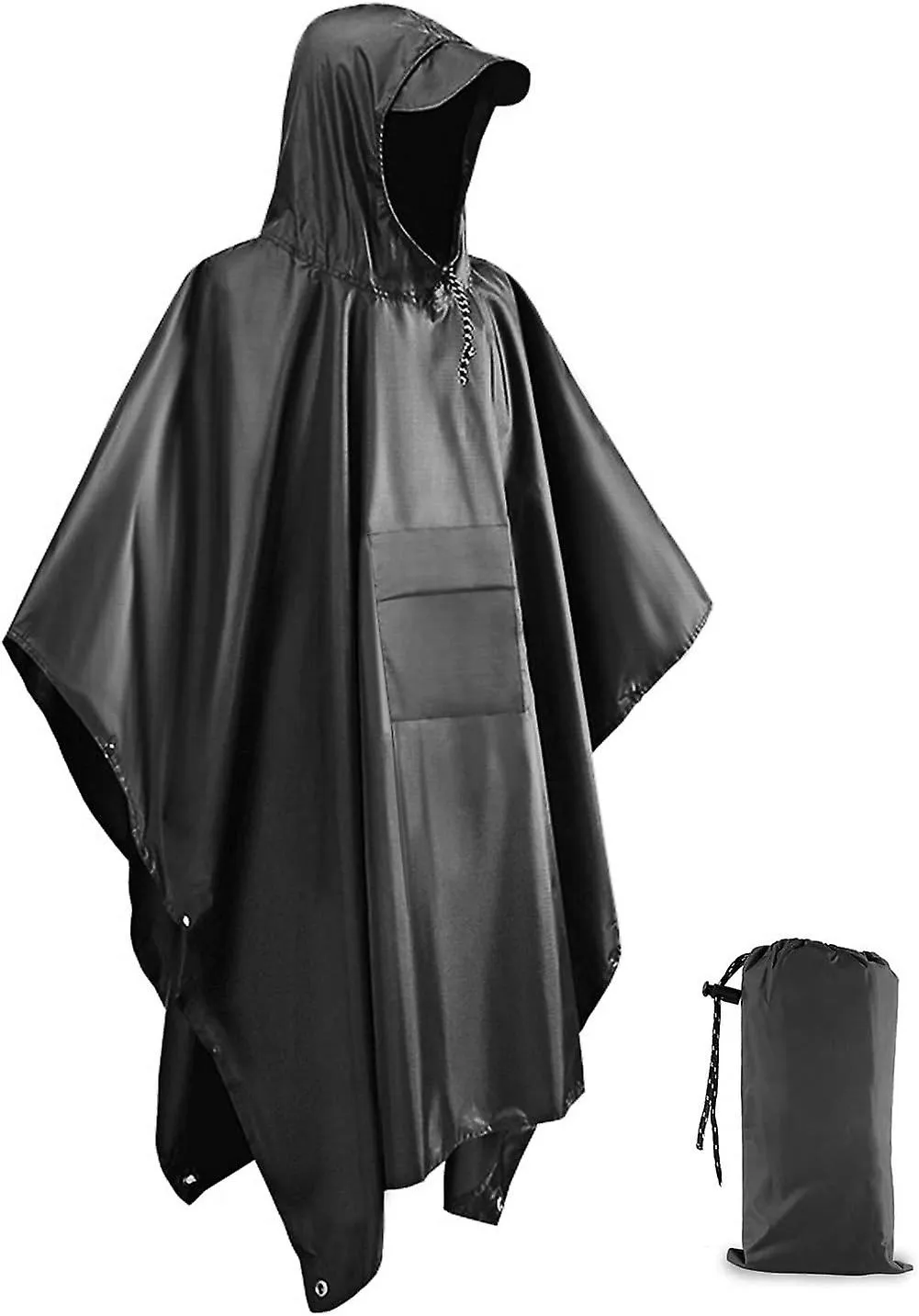 Waterproof Poncho Adult, Reusable Rain Poncho Adult Waterproof Poncho Waterproof Adult Lightweight Waterproof Raincoat for Outdo