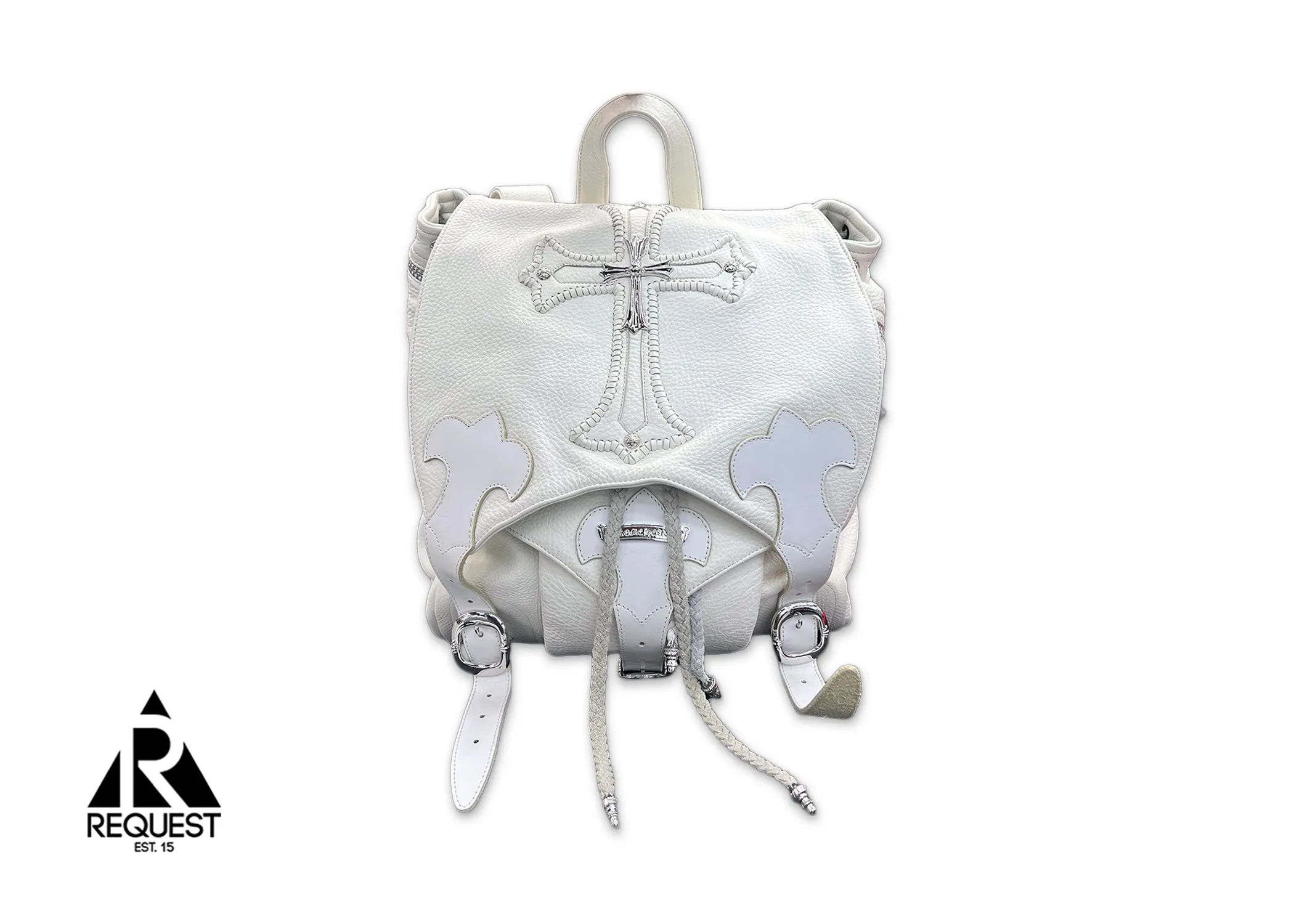 White Chrome Hearts Backpack