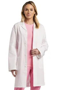 White Cross UNISEX Three-Pocket Button Front Lab Coat