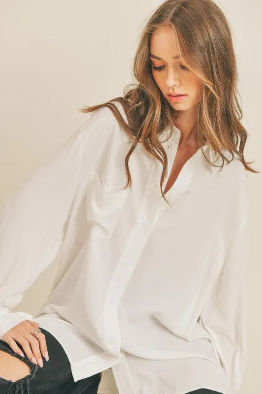 Wynona Oversized Collared Shirt