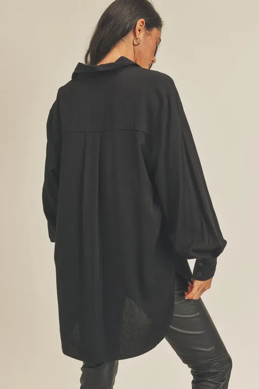 Wynona Oversized Collared Shirt