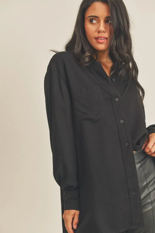 Wynona Oversized Collared Shirt