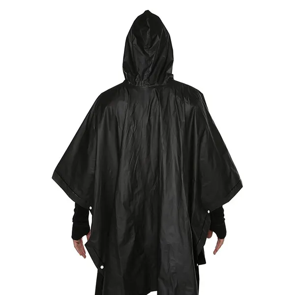 XTM Stash Poncho - waterproof, lightweight rain poncho