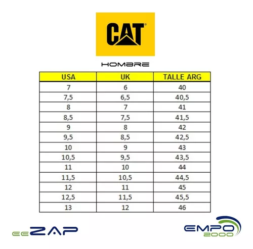 Zapatillas Caterpillar Carson Hombre 125130 Empo2000