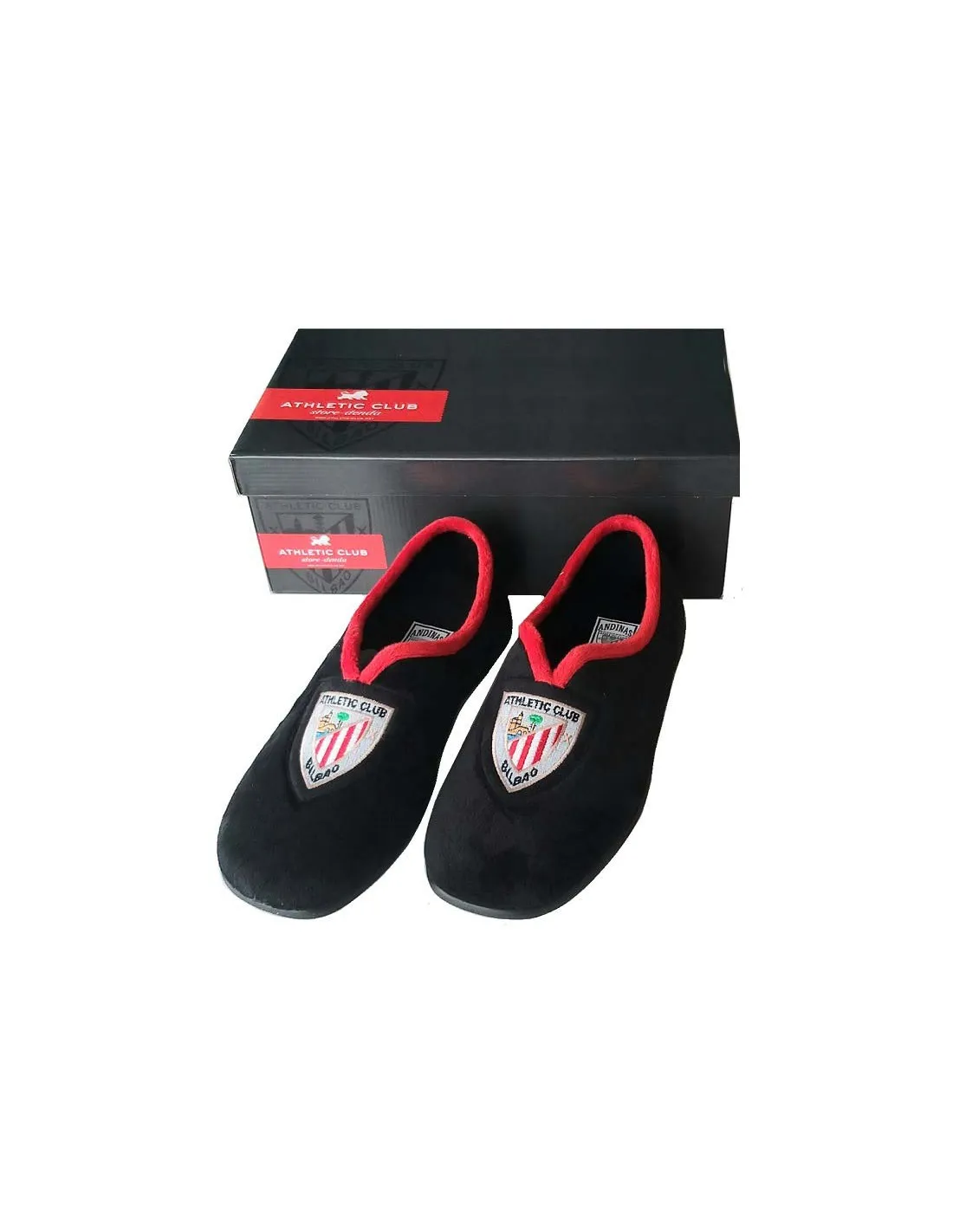 Zapatillas de casa Athletic Club Bilbao cerradas