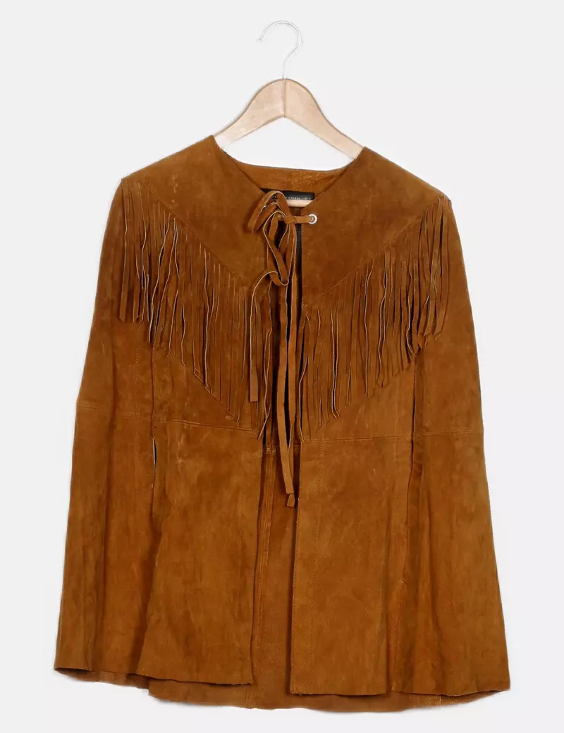 Zara Capa y poncho Ante