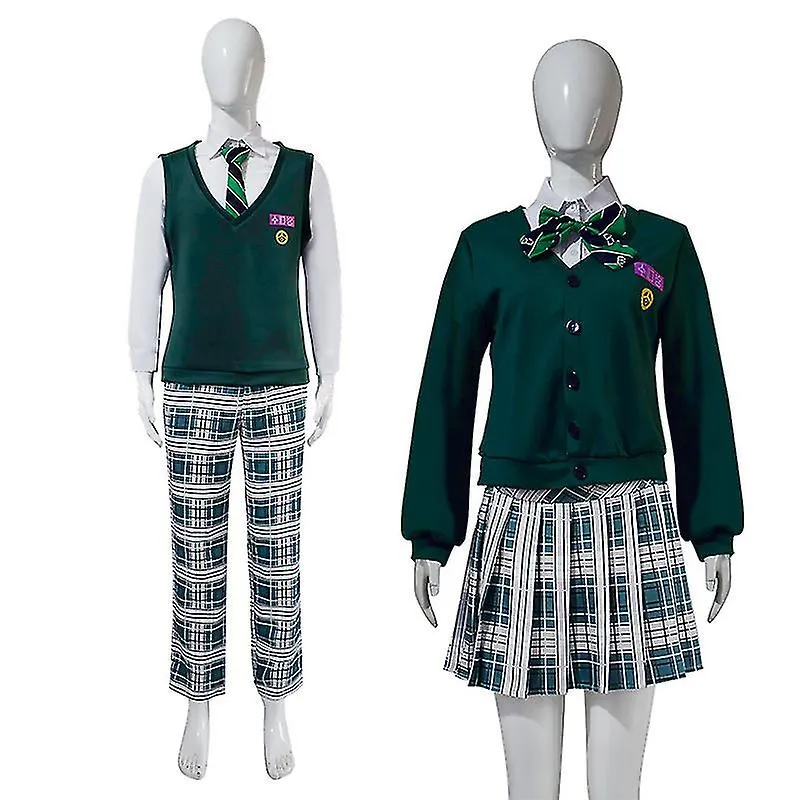 Zombie Campus Costume Girls Pleated School Uniform Cosplay All Of Us Are Dead Uniform For Women Mens